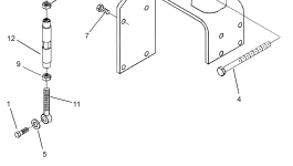 Болт 6216-84-6220 Komatsu