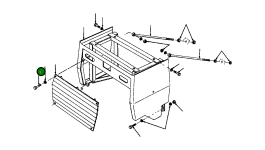 Болт 31 229 Komatsu