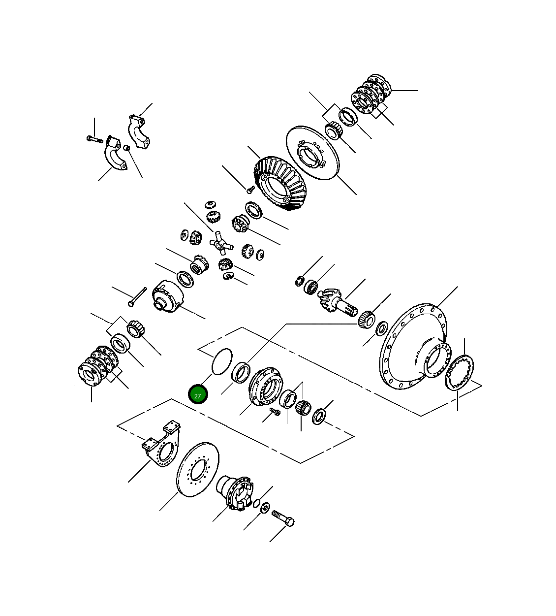 Кольцо уплотнительное (O-Ring) 343 931 R1 Komatsu