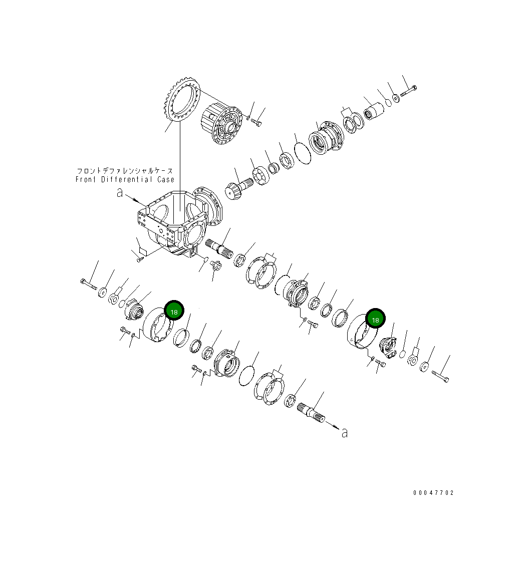 Крышка 56D-27-11881  Komatsu