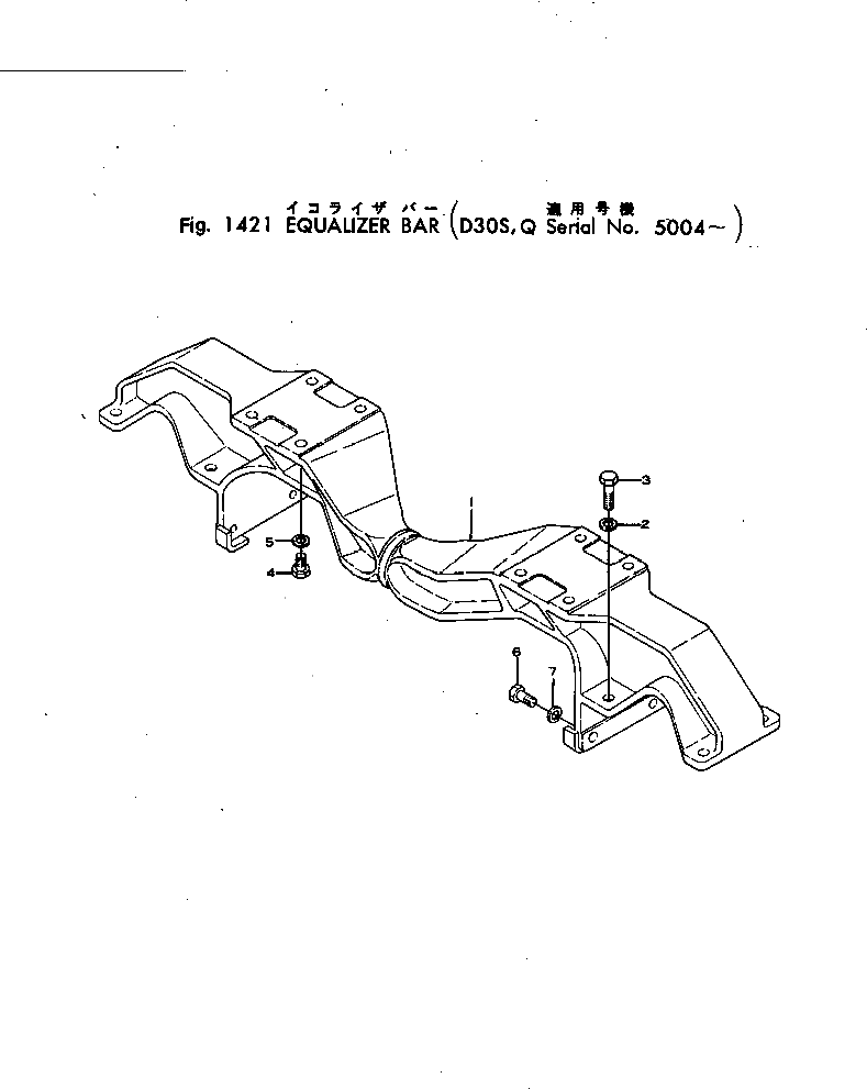 Болт 0104-32055 Komatsu