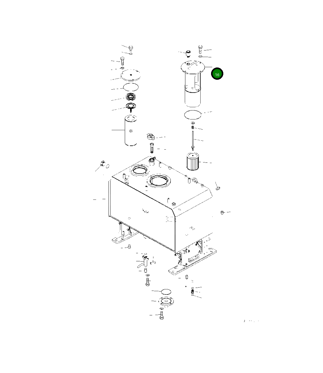 Крышка 425-60-45850 Komatsu