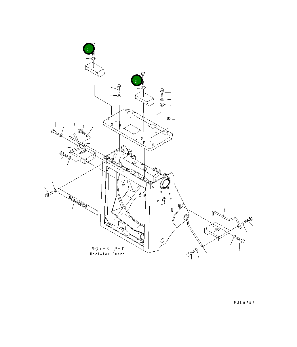 Болт 234-06-12150 Komatsu