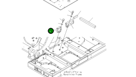 Крышка 21M-54-16731 Komatsu