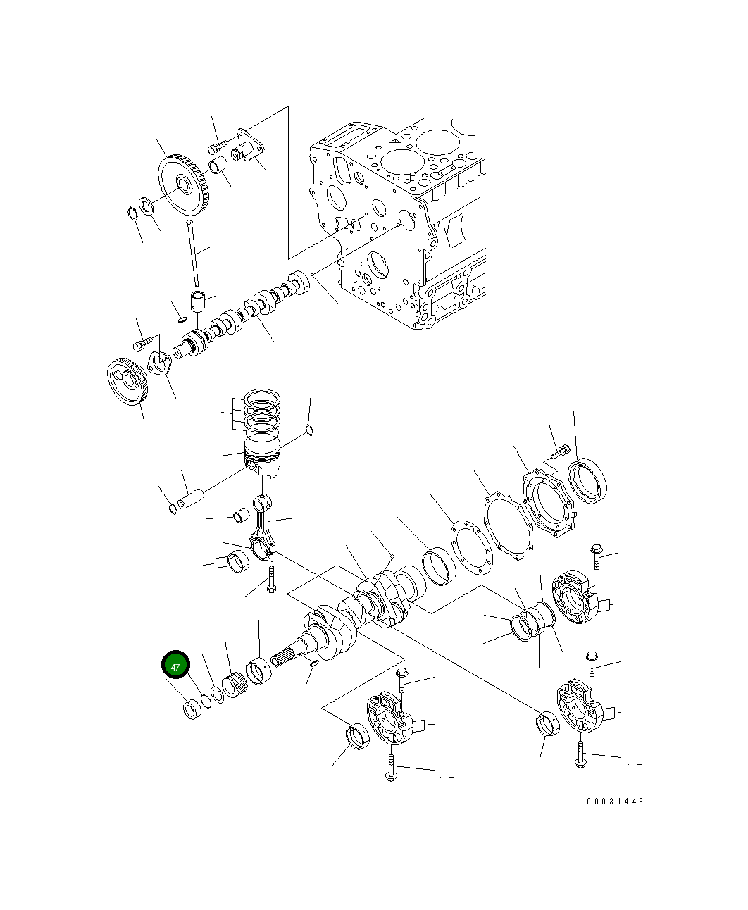 Кольцо уплотнительное (O-Ring) KT04814-16220 Komatsu