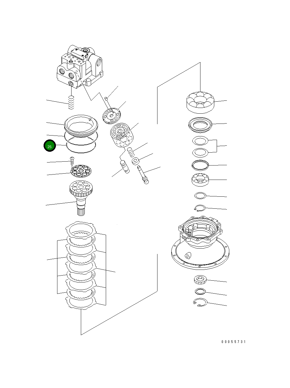 Кольцо уплотнительное (O-Ring) 706-77-91560 Komatsu