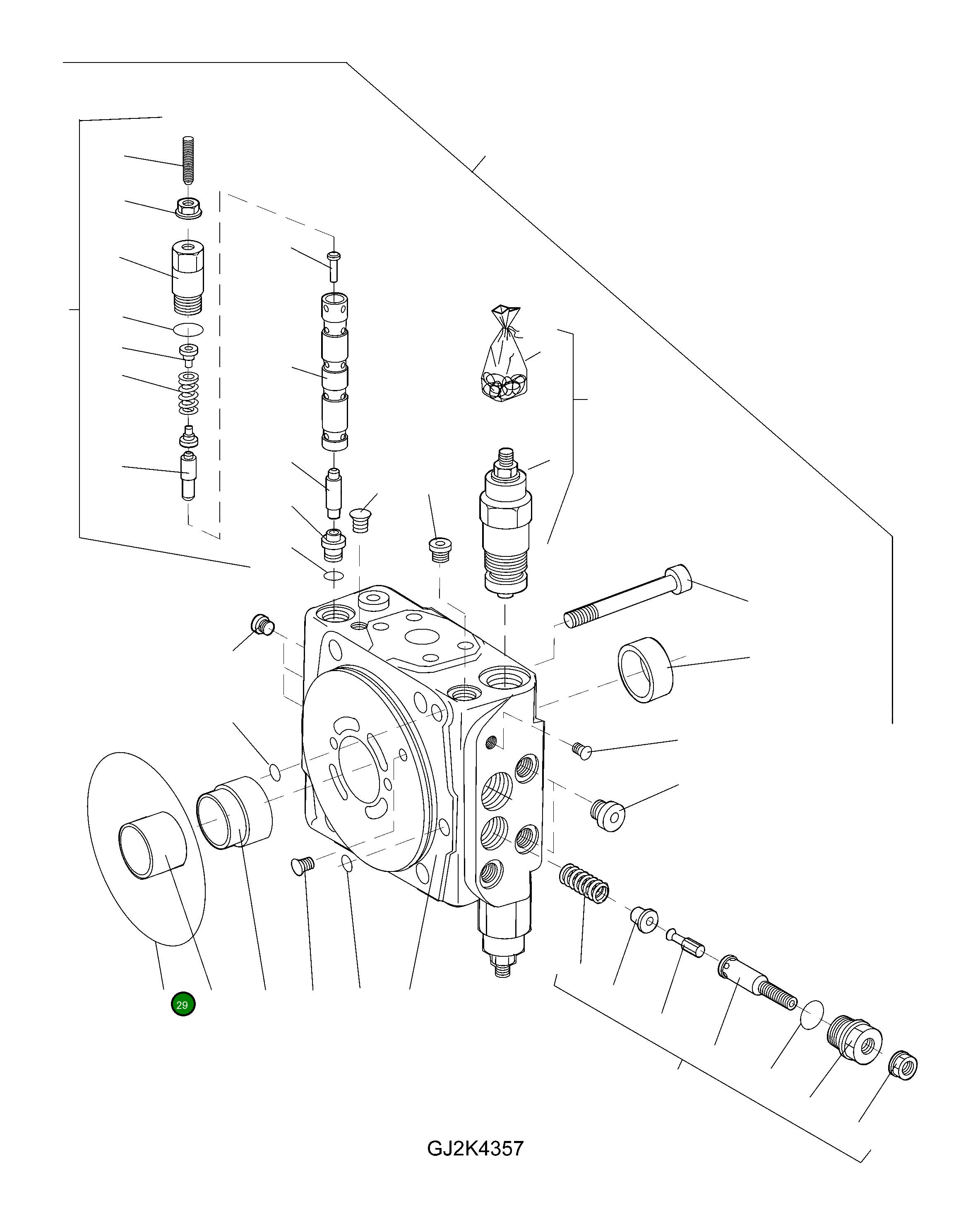 Кольцо уплотнительное (O-Ring) 42R-17-H0P74 Komatsu
