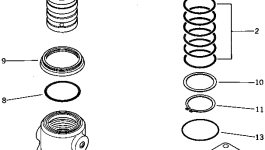 Кольцо уплотнительное (O-Ring) 20M-60-14170 Komatsu