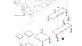 Крышка 207-54-77120 Komatsu