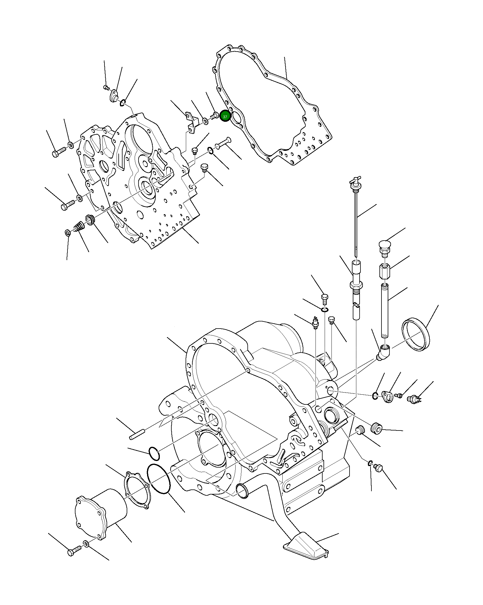 Болт DG7CM1012 Komatsu