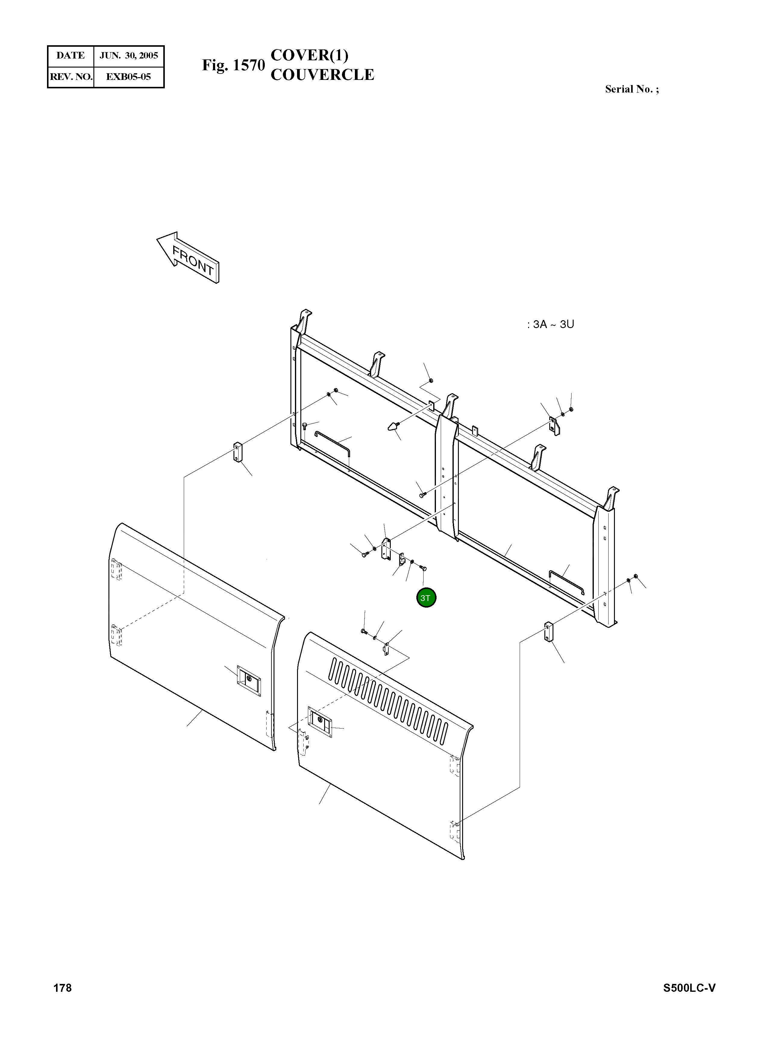 Болт S0501553 Komatsu