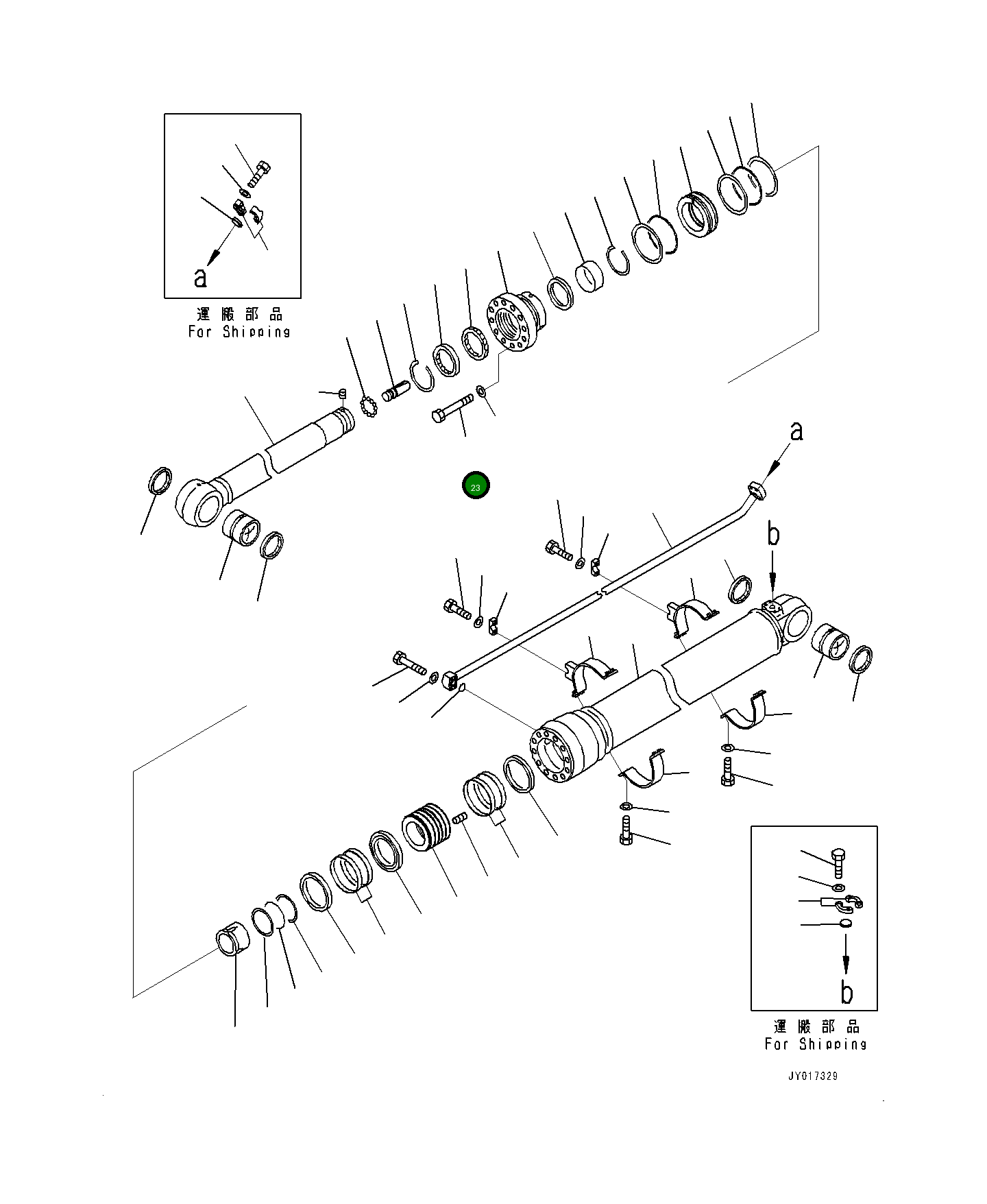 Болт 01011-82705  Komatsu