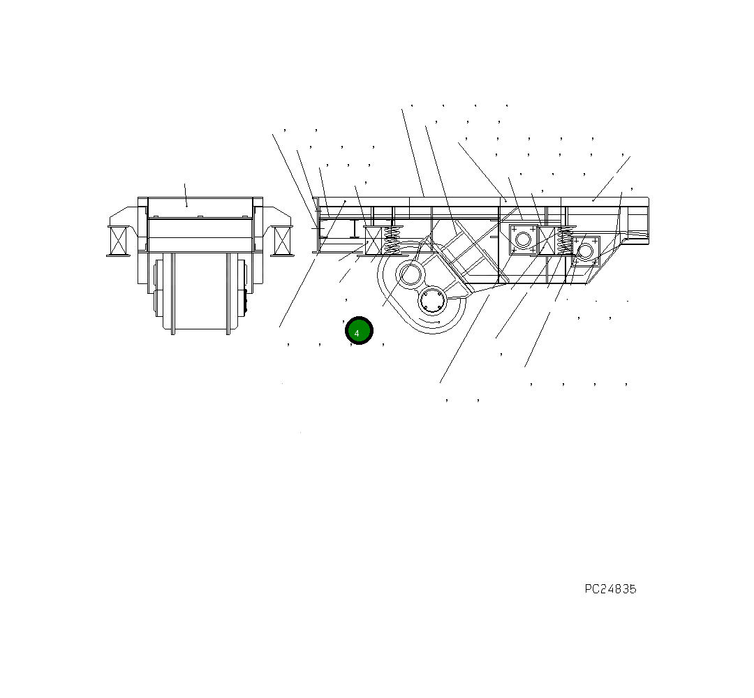 Болт KNKFF21042  Komatsu