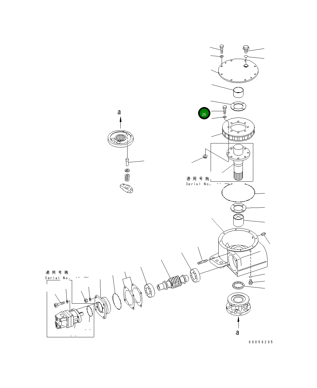 Болт 01090-51455 Komatsu