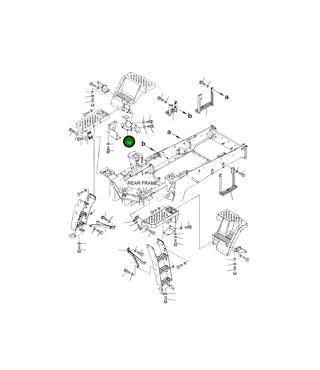 Крышка 424-54-44981 Komatsu