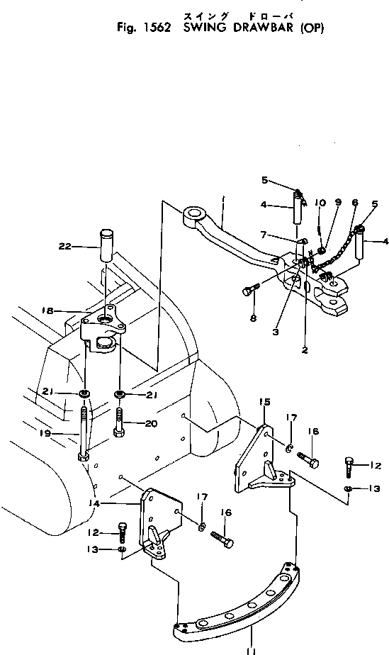 Болт 01041-32450 Komatsu