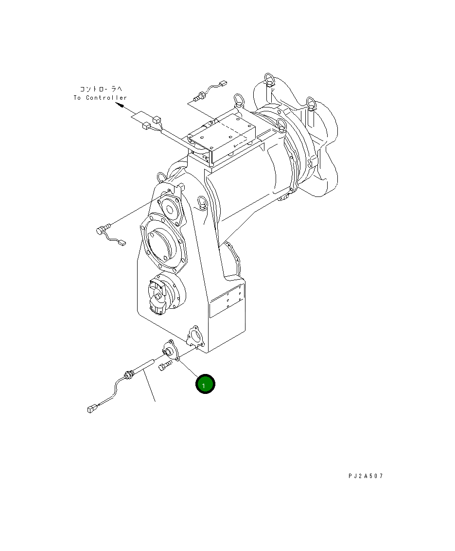 Крышка 425-S12-1150  Komatsu