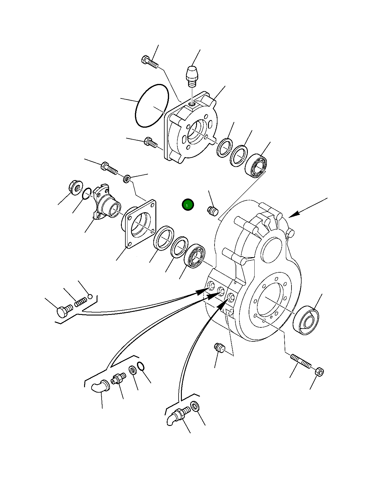 Кольцо уплотнительное (O-Ring) 22E-22-11110  Komatsu