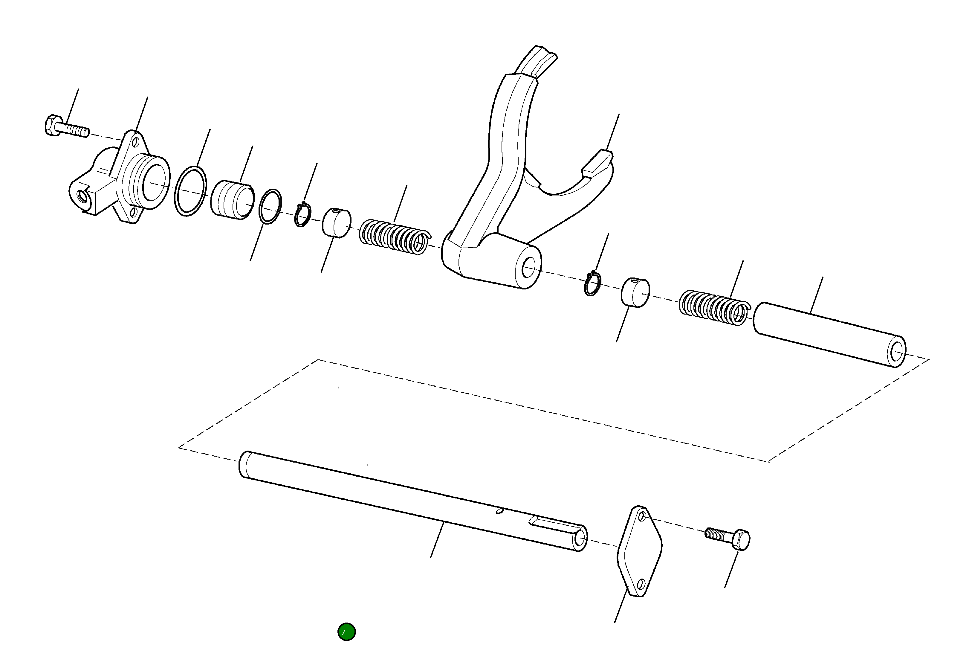 Кольцо CA0126038 Komatsu
