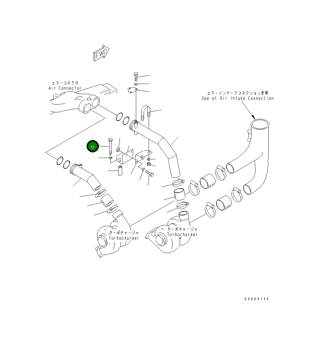 Болт 01011-31030 Komatsu
