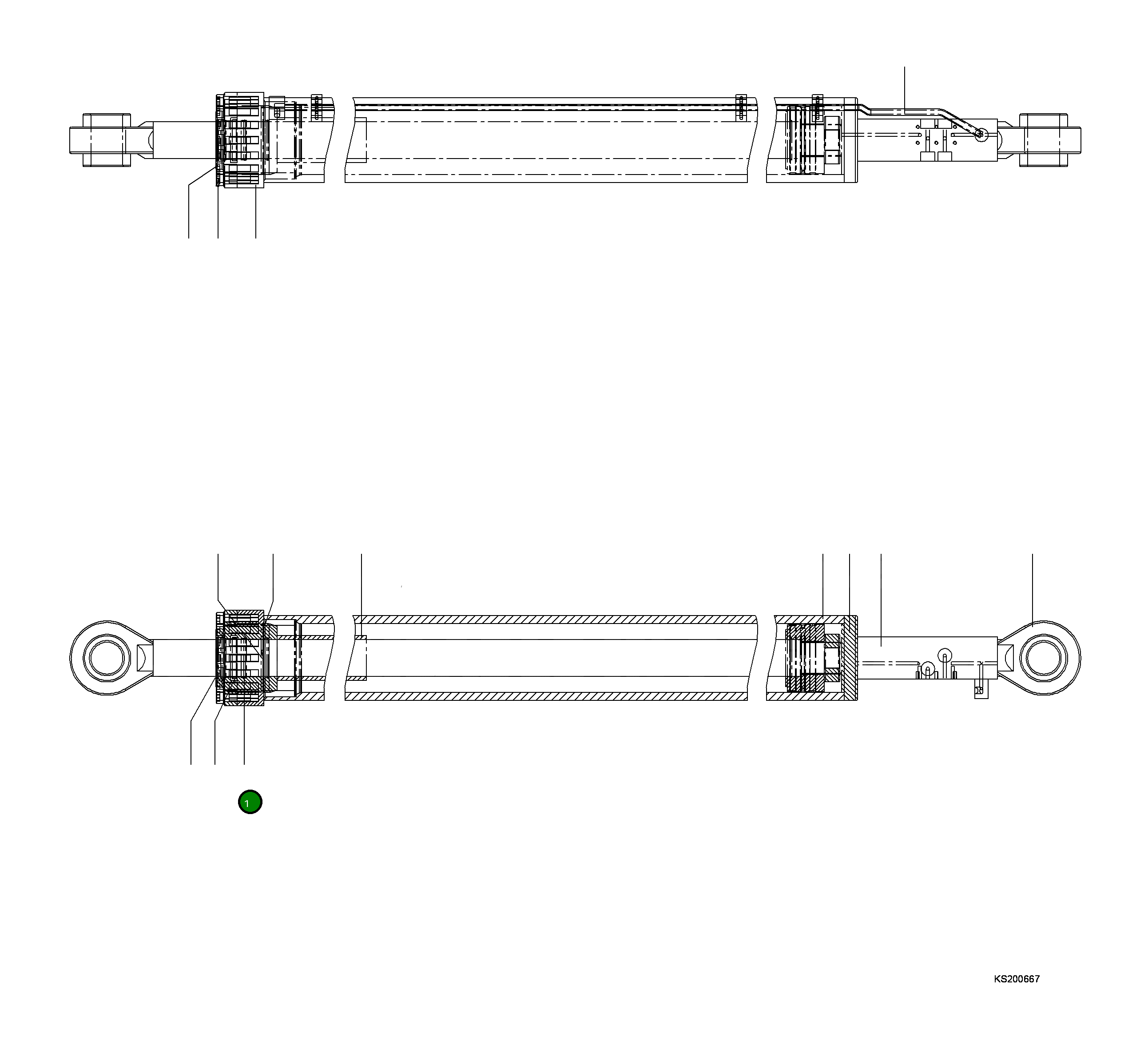 Кольцо уплотнительное (O-Ring) 207-62-KF690 Komatsu