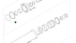 Кольцо уплотнительное (O-Ring) 424-63-H0P07 Komatsu