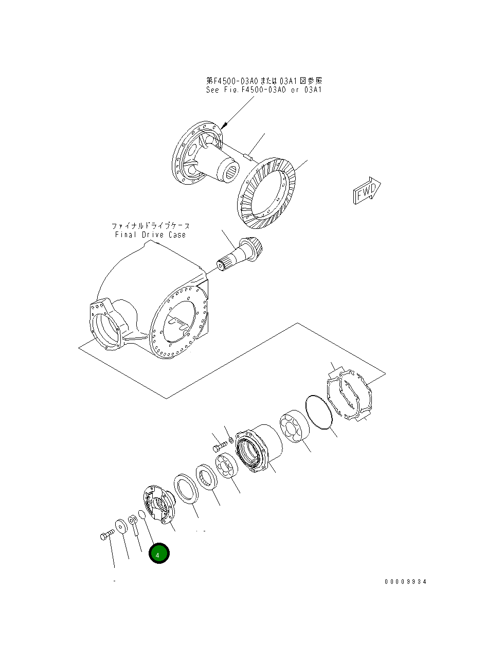 Кольцо уплотнительное (O-Ring) 423-09-11110 Komatsu