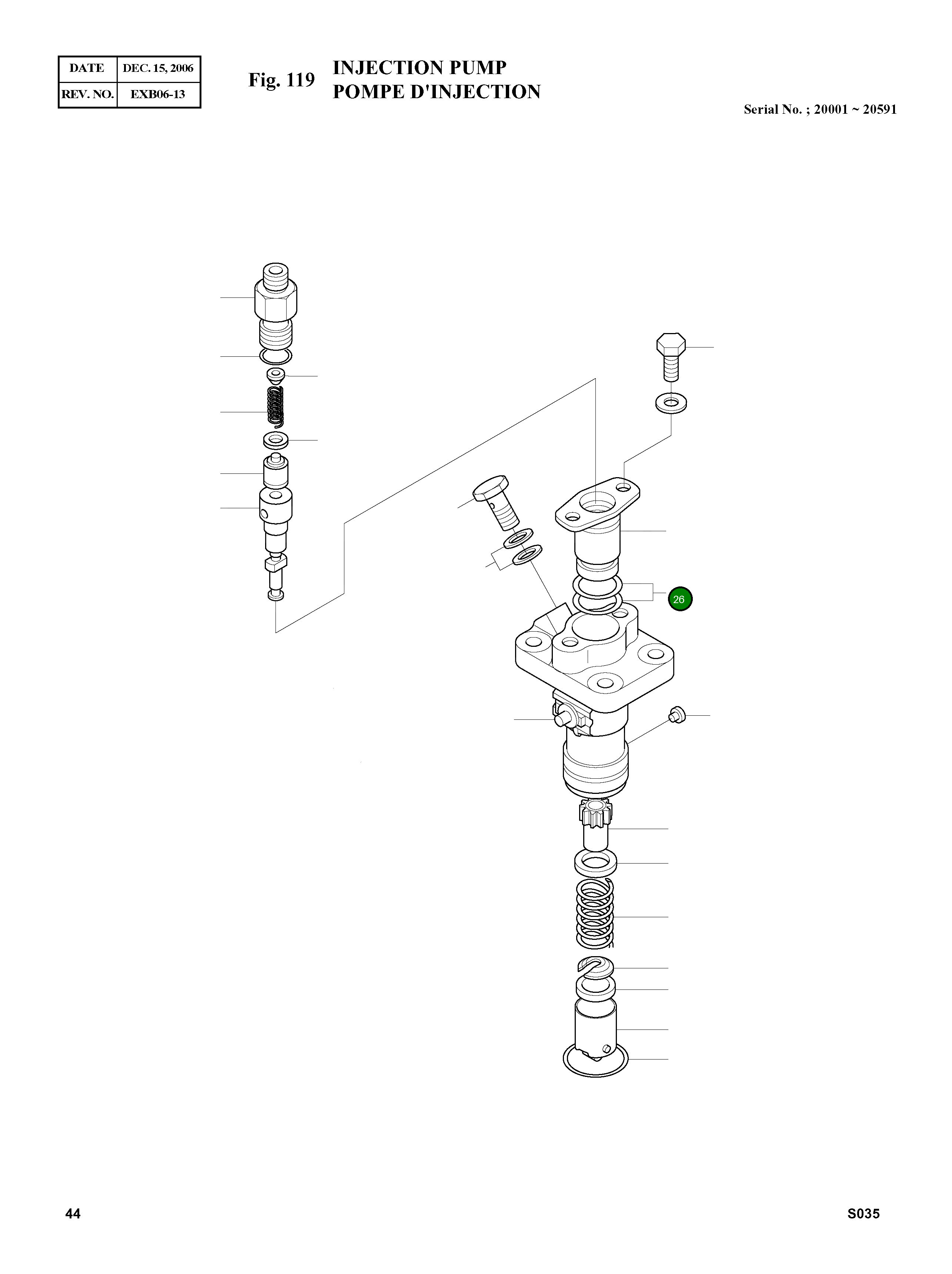 Кольцо уплотнительное (O-Ring) 894379-6920 Komatsu