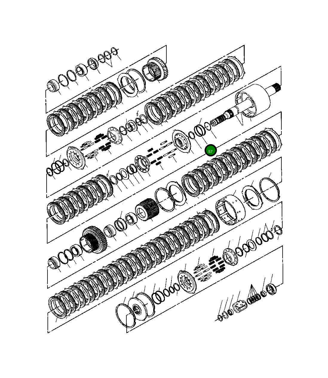 Кольцо уплотнительное (O-Ring) 716 571 C1 Komatsu