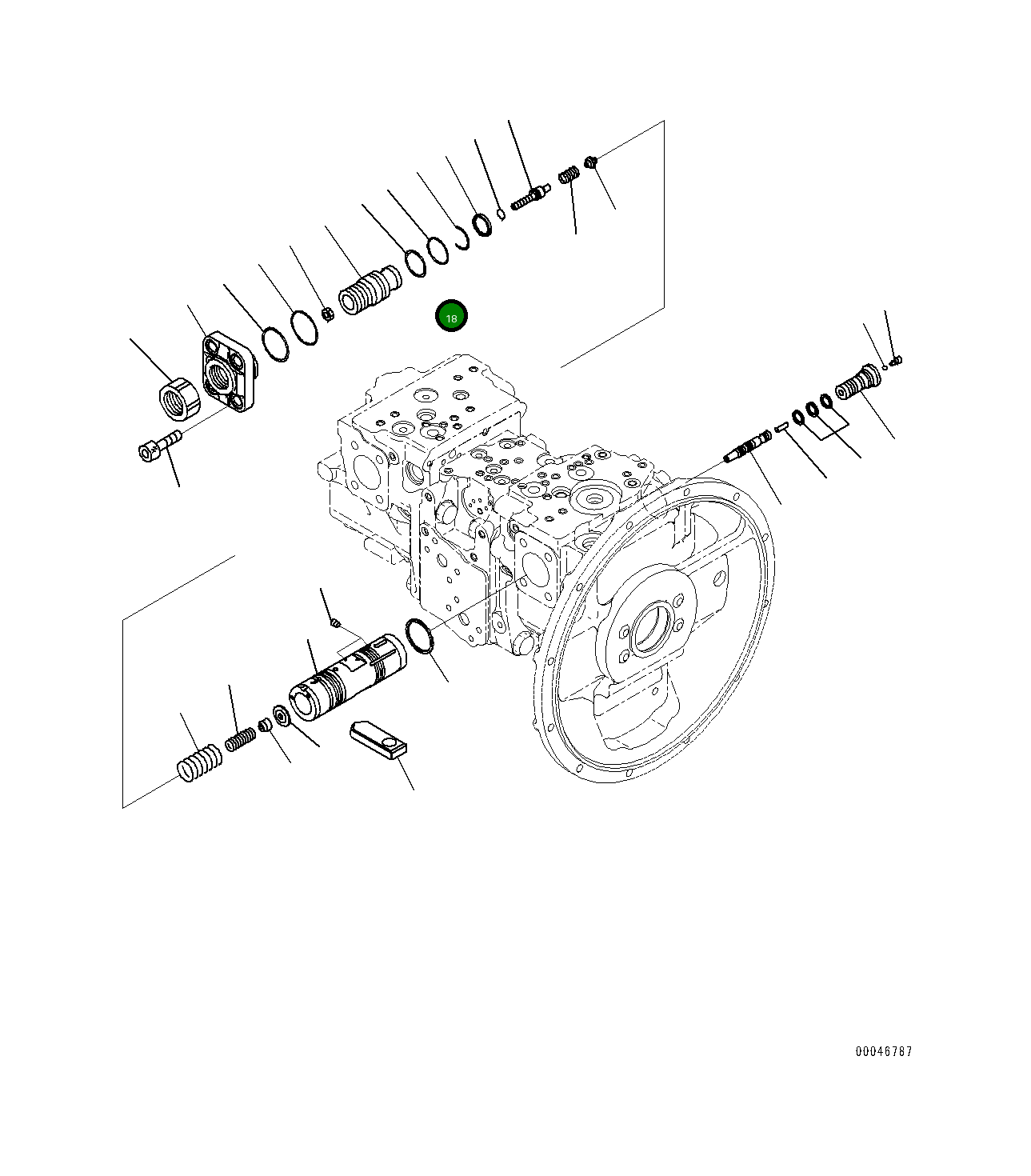 Кольцо уплотнительное (O-Ring) 07000-B3034 Komatsu