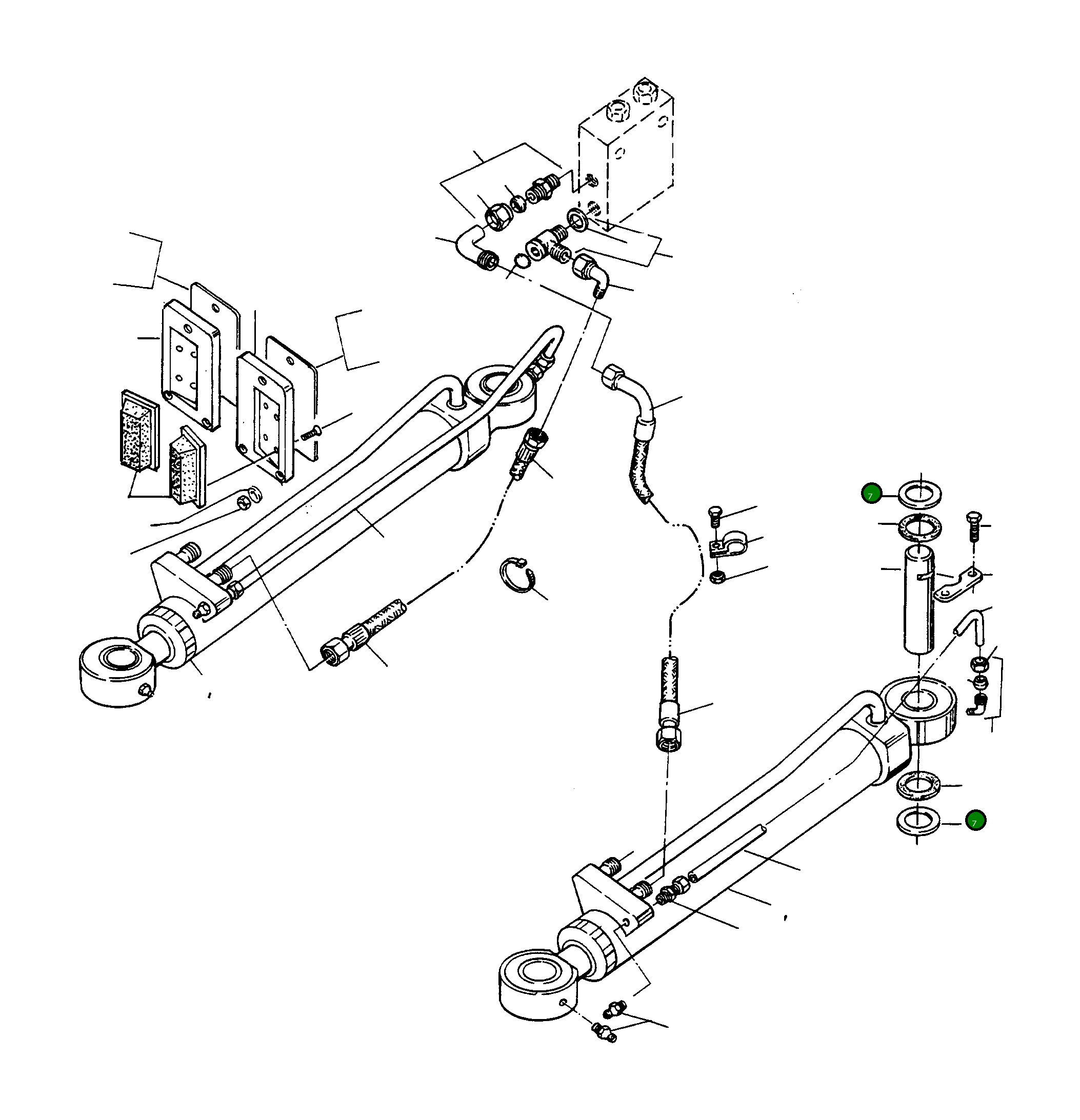 Кольцо 4215071M1  Komatsu