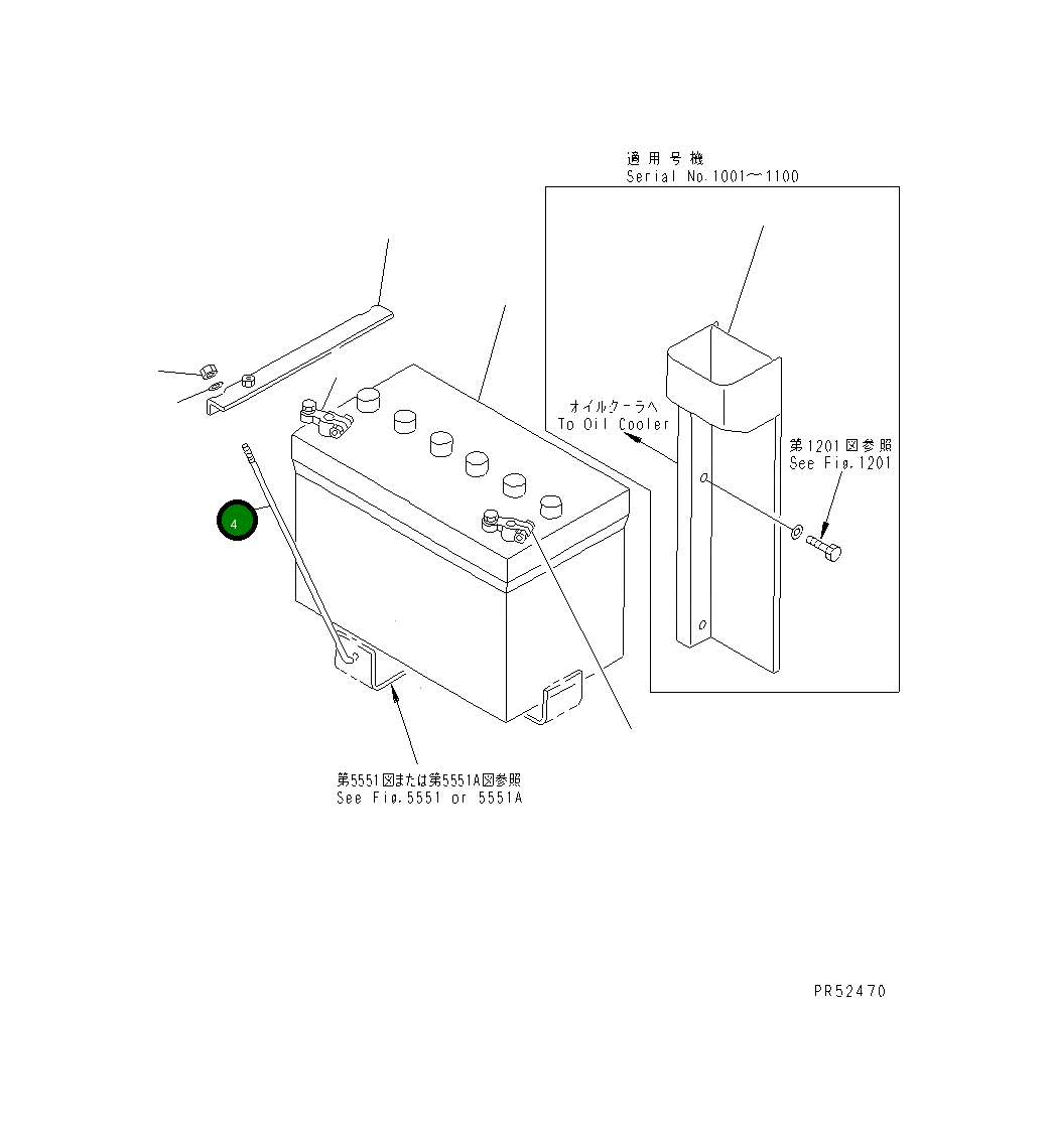 Болт 26A-06-11240 Komatsu