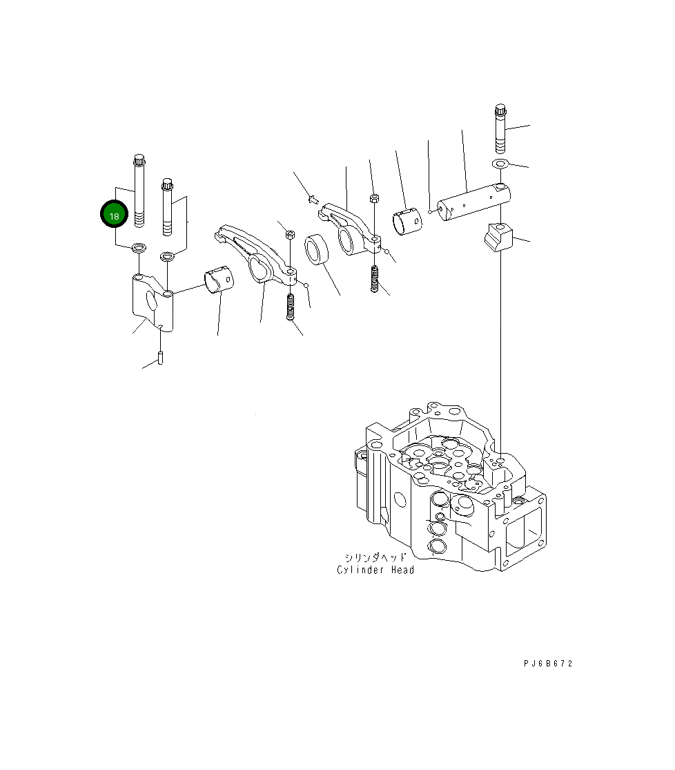 Болт 6217-41-5570 Komatsu