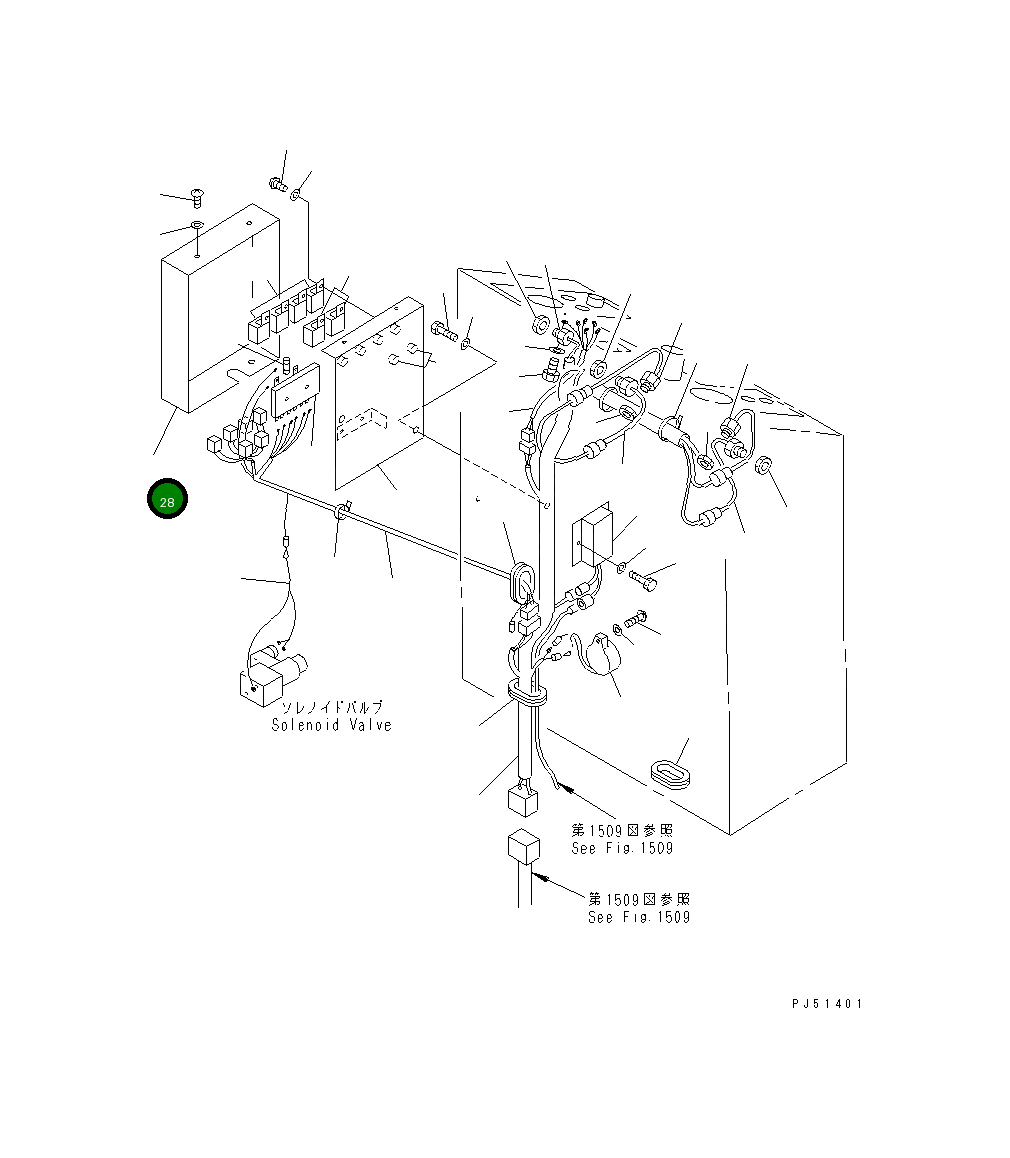 Крышка 263-06-33170 Komatsu