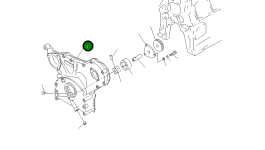 Крышка 6144-21-3120 Komatsu