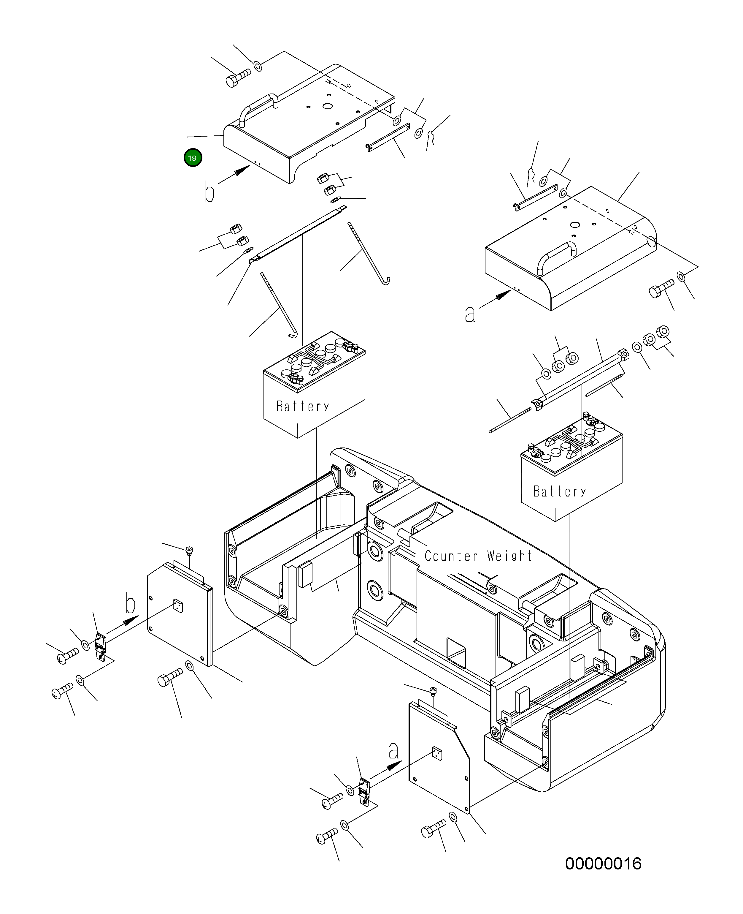 Крышка 418-T90-3260 Komatsu