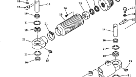 Проставка 258-60-14410 Komatsu