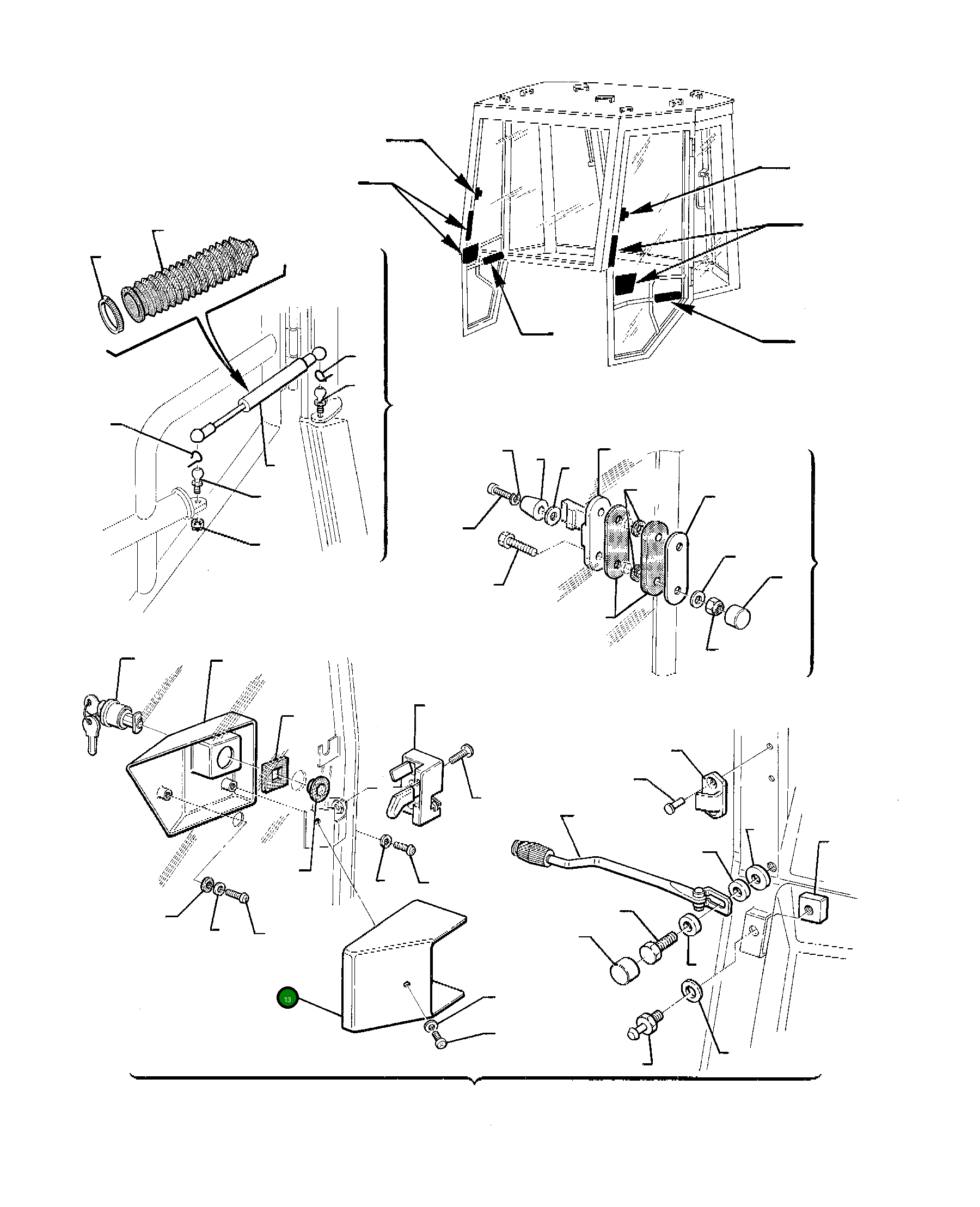 Крышка 311305659 Komatsu