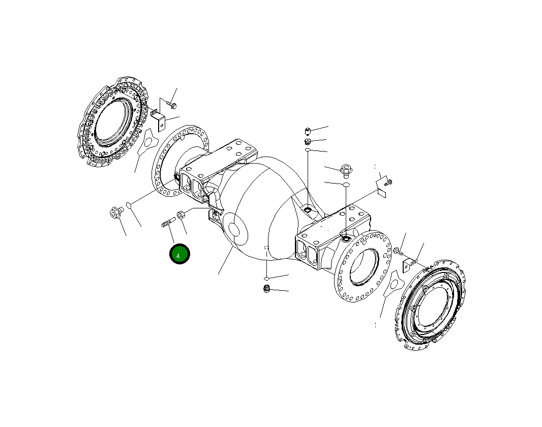 Болт 426-22-33540 Komatsu