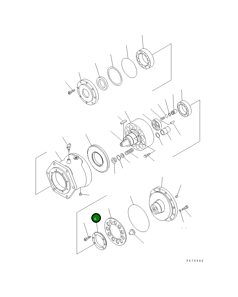 Кольцо 258-81-26160 Komatsu