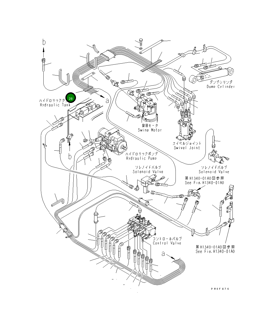 Крышка 10B-62-11480 Komatsu