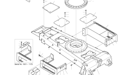 Крышка 2403-1065A Komatsu