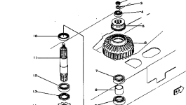 Кольцо 22-400160-01 Komatsu