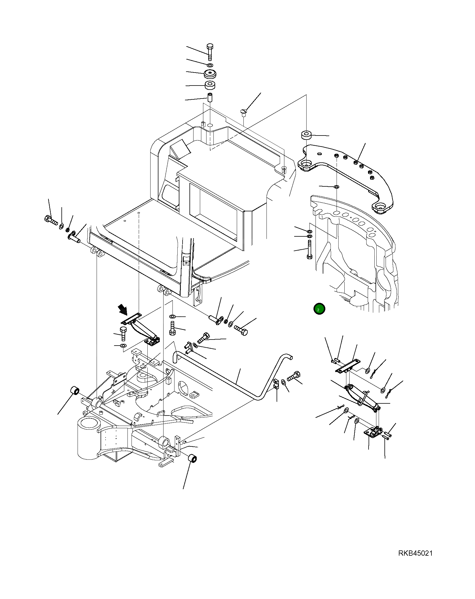 Болт 801015603 Komatsu