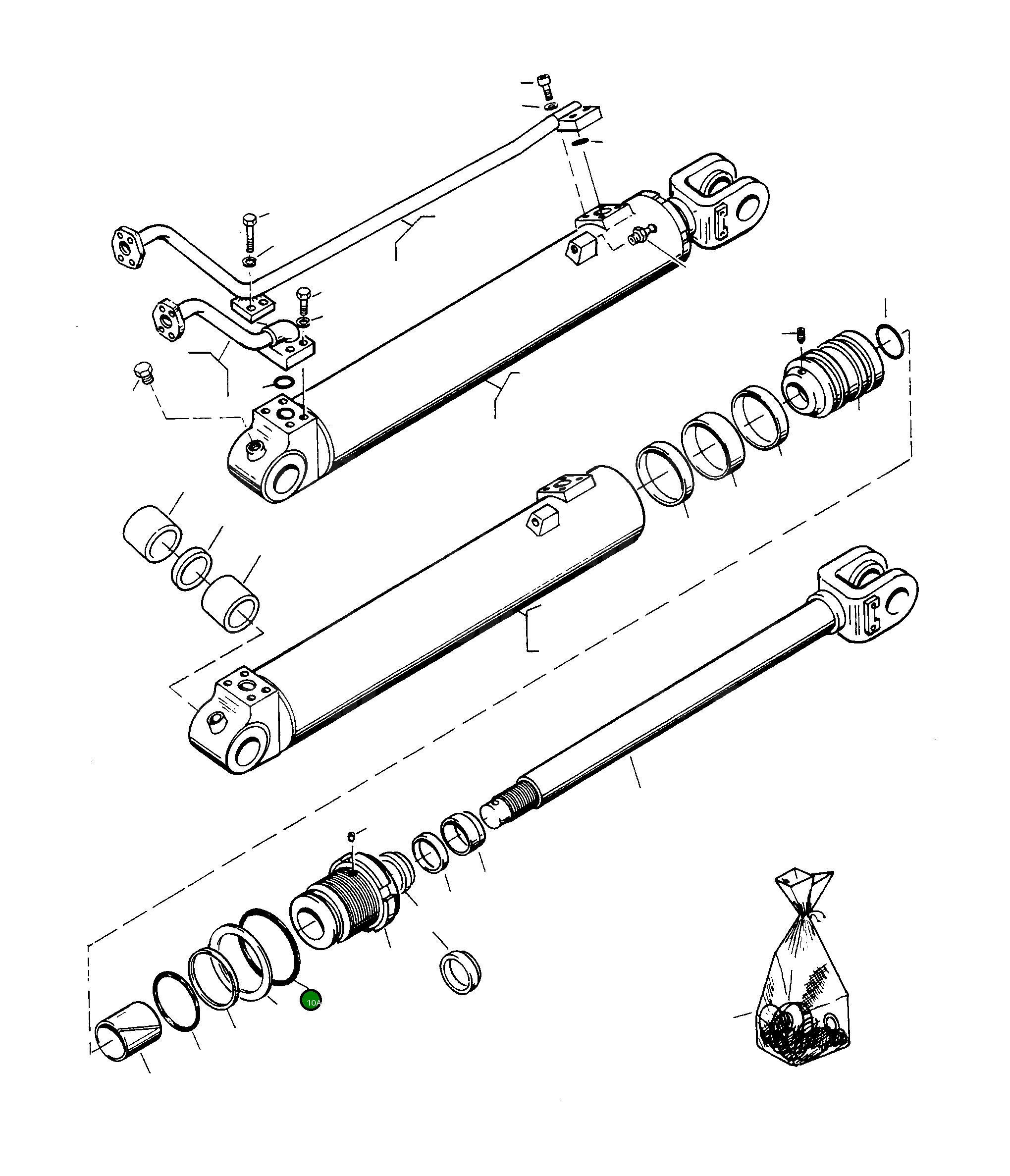 Кольцо уплотнительное (O-Ring) 4918599M1 Komatsu