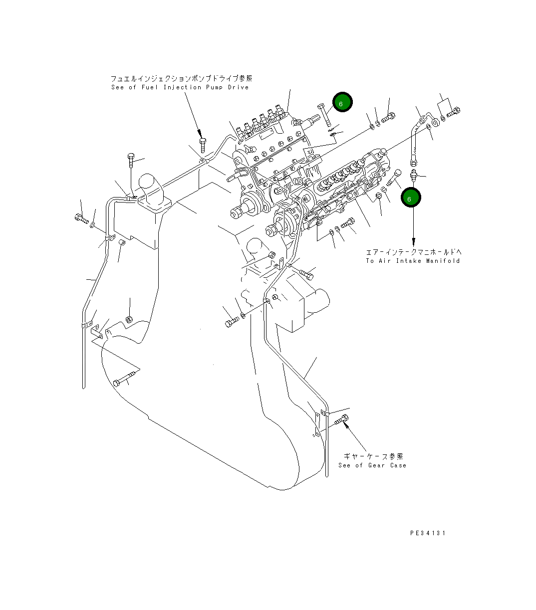 Болт 01051-31000 Komatsu
