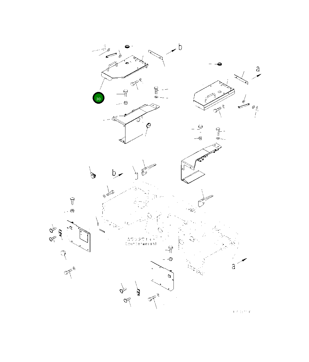Крышка 423-06-68421 Komatsu