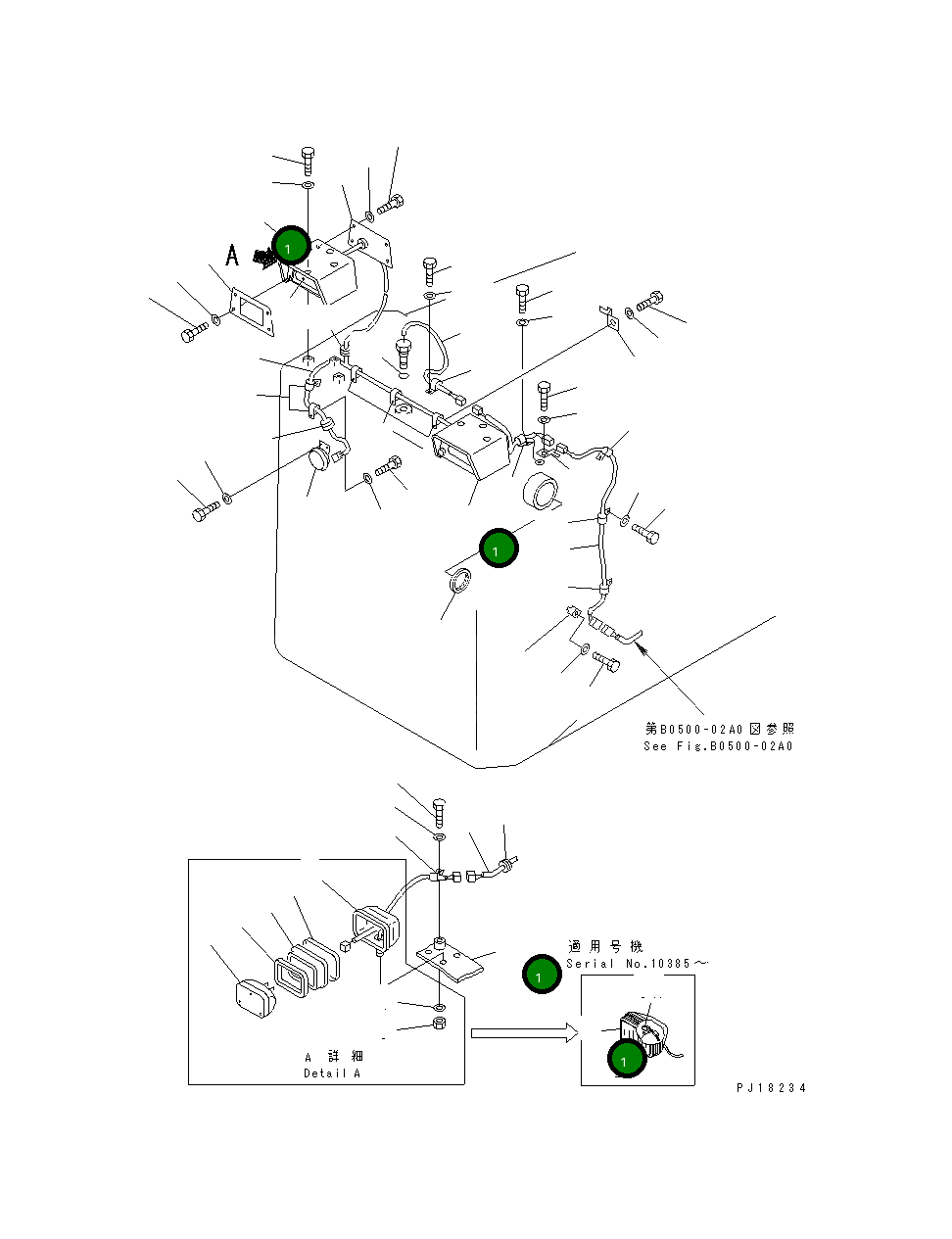 Крышка 195-54-51142 Komatsu