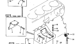 Кронштейн 6710-21-6112 Komatsu
