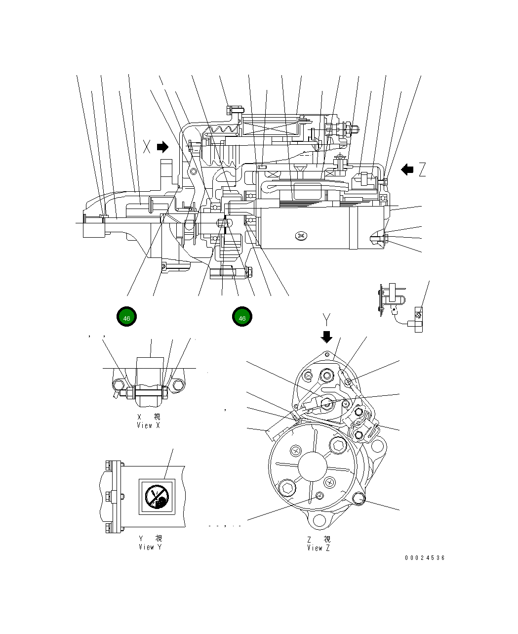 Кольцо уплотнительное (O-Ring) KD1-09211-0981 Komatsu
